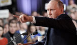 Путин: "Надо понимать, что там в реальной жизни происходит, не на бумажках..." Путин: "Надо понимать, что там в реальной жизни происходит, не на бумажках..."