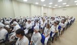 В Доме профсоюзов чествовали первокурсников Сахалинского базового медицинского колледжа