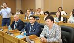 Главный техинспектор труда сахалинского профобъединения Ирина Костылева выступила с докладом в ходе форума «ВНОТ-Дальний Восток»