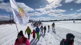 Профсоюзные активисты детского сада &laquo;Матрешка&raquo; встретили весну ярким и незабываемым семейным походом