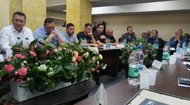 Александр Кознов и Яков Максимов посетили с рабочим визитом Холмский муниципальный округ, где приняли участие в работе Инвестиционного совета