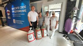Профсоюзы и Серебряные Добровольцы вместе помогают фронту