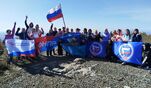 Сегодня около 40 профсоюзных активистов предприятий и организаций Сахалинской области покорили свою новую, пятую, вершину!&nbsp;